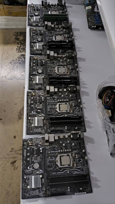 مادربورد کار کرده Asus PRIME B250M-A