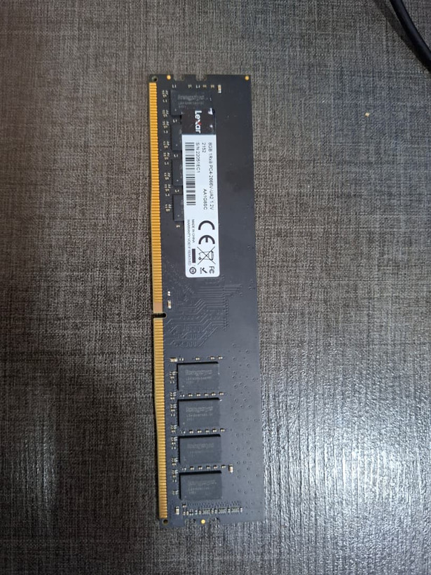 رم استوک 8g DDR4 Lexar باس 2666