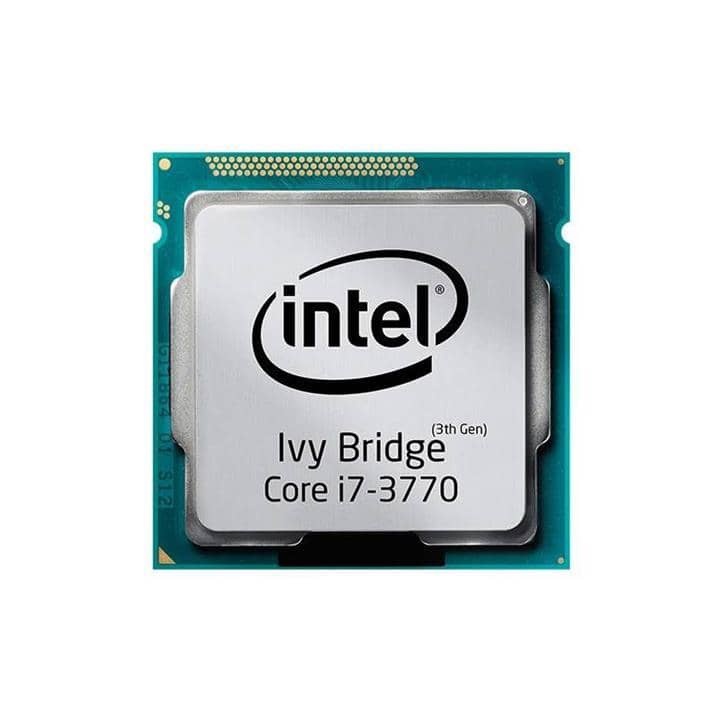 Cpu  i7-3770 intel  کار کرده